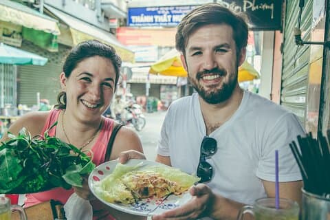 Desde la ciudad de Ho Chi Minh Street food en moto Tour (Classic Tour)