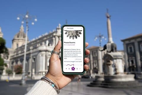 Guia de caminhada de Catania com guia de áudio
