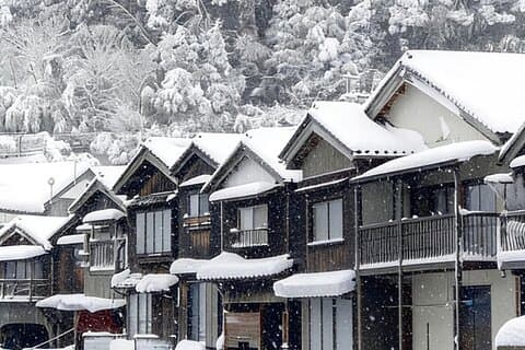 Amanohashidate & Ine Private Tour fra Kyoto med engelsk chauffør