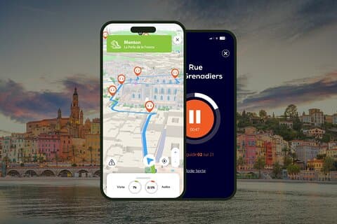 Menton: 2-timers audioguidet byvandring med 22 lydkommentarer