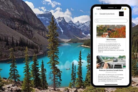 Biltur gjennom det vestlige Canada