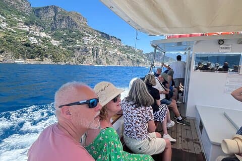 Amalfi Coast Adventure: Coastal Drive & Boat Cruise from Positano