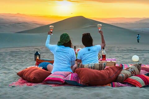 Private Huacachina Sunset Picnic & Dune Buggy Adventure