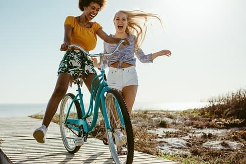 High Cross Bar Bike Ride oplevelse med gratis levering