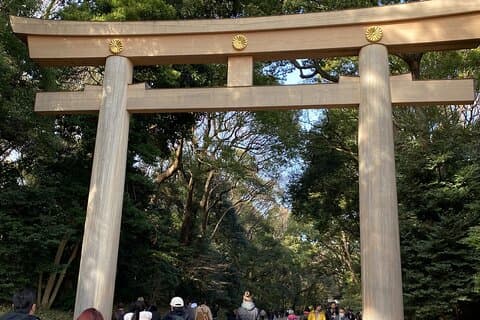 Bed som en lokal på Meiji Shrine – guidet tur med Sake Barrels