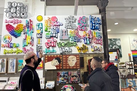 Utforsk Barcelona Street Art og skjulte historier - gåtur