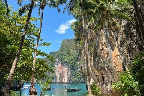 Krabi Hong Island Escape : Tour en barco por la mañana y la puesta del sol