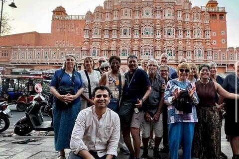 Volledige dag Jaipur City Tour met privéauto & Gids & Blokafdrukken