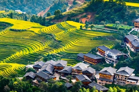 Tour privato di Guilin Essence di 2 giorni: Longji Rice Terrace e crociera a Yangshuo