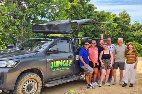 Koh Samui: Jungle Safari Tour Off-Road with Lunch and Guide