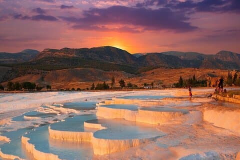 Visite privée de Pamukkale Hierapolis au départ de Kusadasi
