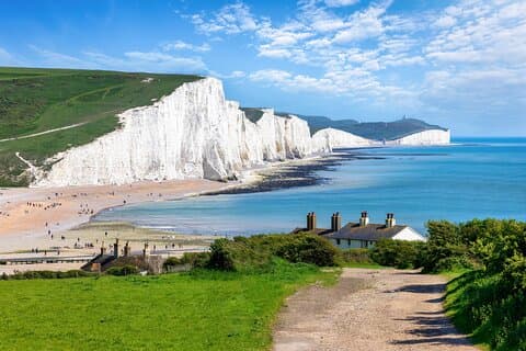 Seven Sisters White Cliffs og Brighton dagstur fra London