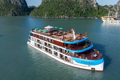 Desde Hanoi : 5 - Estrellas de lujo crucero de 2 días a través de Bai Tu Long Bay