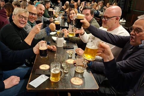 Visite de la brasserie privée de Prague