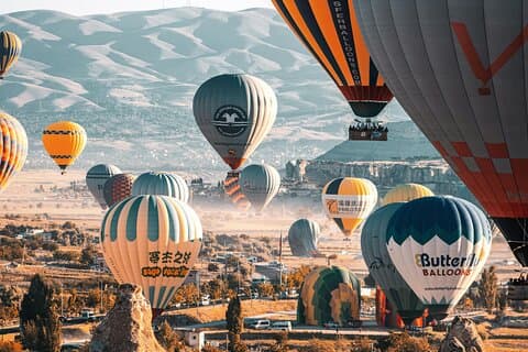 Cappadocia Sunrise Hot Air Balloon Ride Over Fairy Chimneys