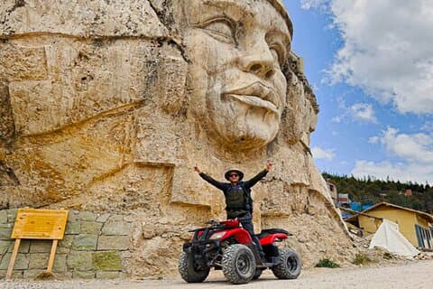 Abode of the Gods Tour on motorbikes