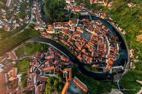 Transfert privé de Prague à Vienne avec escale Cesky Krumlov