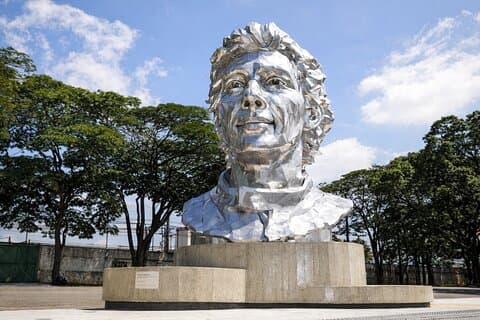 Ayrton Senna São Paulo Tour Berättelse om Brasilien Formel 1-hjälte