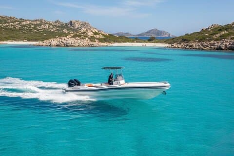 Olbia Boat Tour Marine Protected Area of Tavolara and Molara