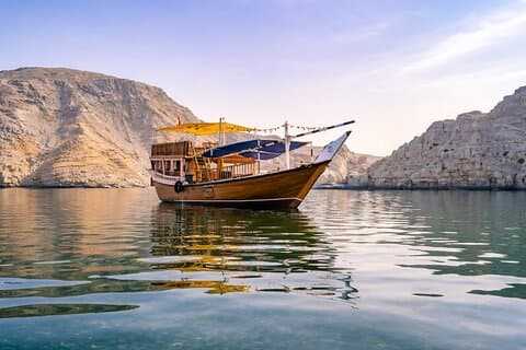 Croisière privée Khasab Dhow à Telegraph Island