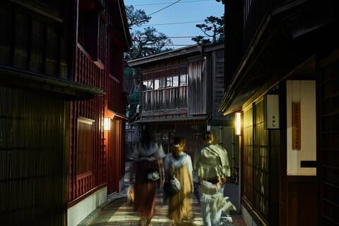 Les quartiers historiques de Kanazawa des Geishas et samurai