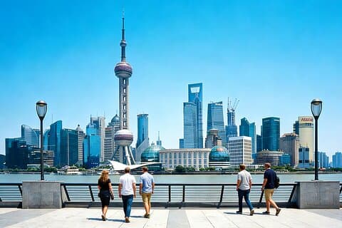 Private Customized Shanghai Highlights in One Day from Chengdu by Air
