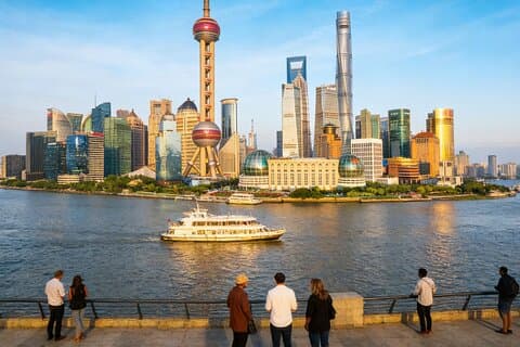 Privat tilpassede Shanghai højdepunkter på en dag fra Xiamen med fly