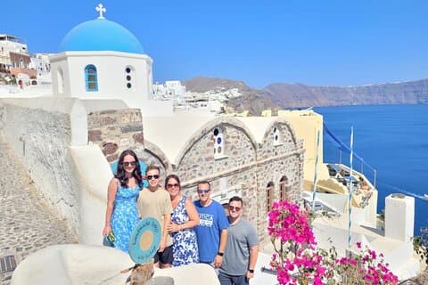 Tour de cuisine locale de Santorin avec repas traditionnel de taverne