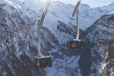 Tour panoramico del cielo di Interlaken Lauterbrunnen e Schilthorn