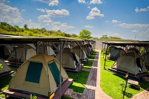 3 dias - Victoria Falls & Zambezi Experiência de acampamento econômico