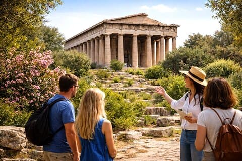 Antike Agora von Athen Essentielle Tour mit lizenziertem Fortgeschrittener