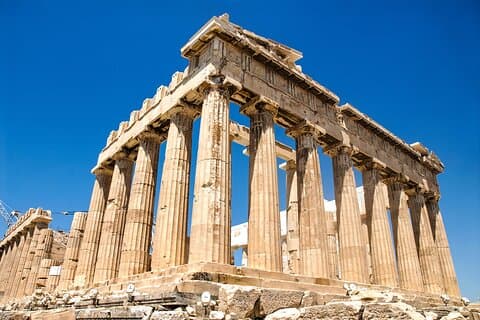 Akropolis og Parthenon: Italiensk rundvisning med autoriseret Vejleder