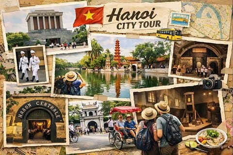 Hanoi City Tour Halve dag privé / groepsreis