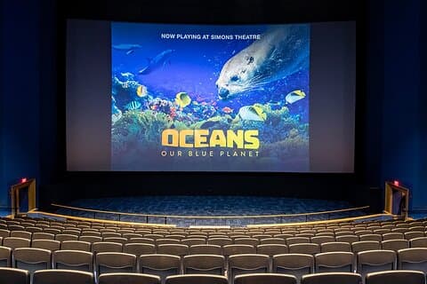 Simons Theatre bij het New England Aquarium Ticket