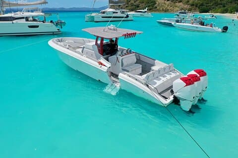 Valkyrie 37 Midnight Express BVI Charter Abenteuer