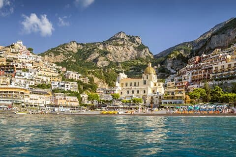 Privat udflugt til Positano og Amalfikysten fra havnen i Sorrento