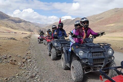 Excursion en quad à Rainbow Mountain, deuxième quart de travail, au départ de Cusco