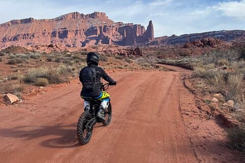 Onion Creek Electric Dirt Bike Tour: Naturskönt Moabäventyr