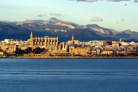 Bootsfahrt mit S'Arenal nach Illetas mit Blick auf Palma