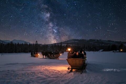 Cracóvia Sleigh Ride Adventure em Chocholowska Valley em Tatra