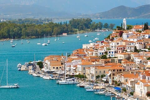 Isola di Poros e gita di un giorno intero da Nauplia con nuoto