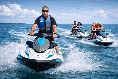 Private 4-stündige geführte Jet Ski Tour – Madeira & Shell Key