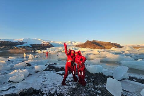 Fjallsárlón-Gletscherlagune Eisschwimmen Tour