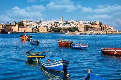 Visita guiada de un día a las ciudades imperiales de Casablanca Rabat desde Marrakech