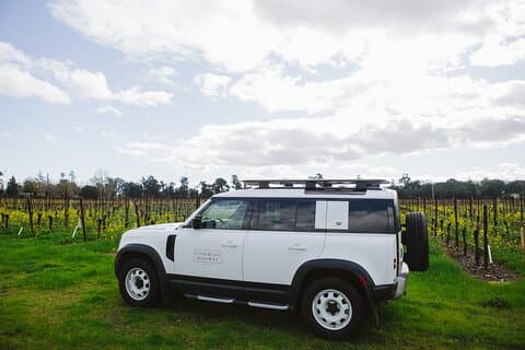 Land Rover Defender för privat vinlandsförare