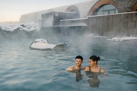 Gyllene cirkeln i liten grupp med Laugarás Lagoon Wellness Tour