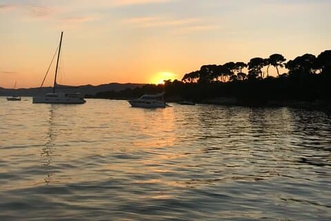 Private Sunset Escape from Cannes to Lerins islands - Fireworks