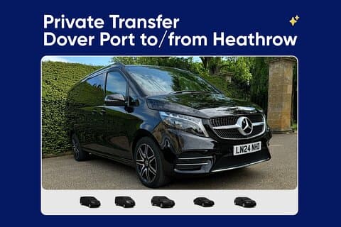 Dover Cruise Port to Aeroporto de Heathrow Transporte privado