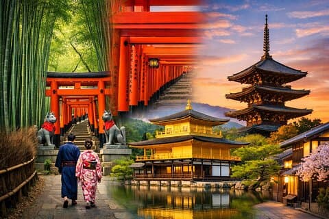 Kyoto : Visite privée avec Guide Anglais et prise en charge à l'hôtel