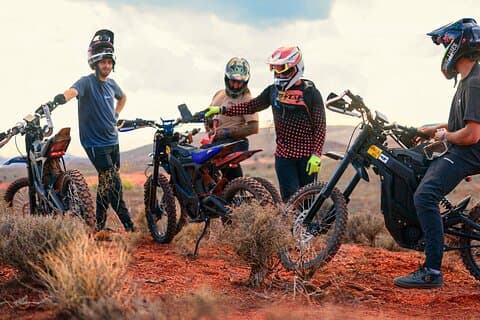 Tour in bici elettrica Dirt – Desert Flow Ride Near Zion